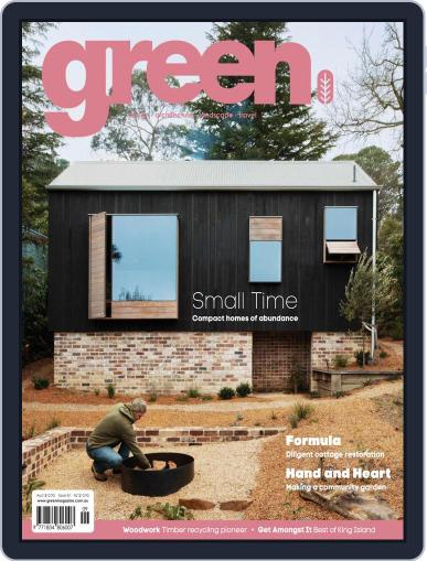 Green September 1st, 2021 Digital Back Issue Cover