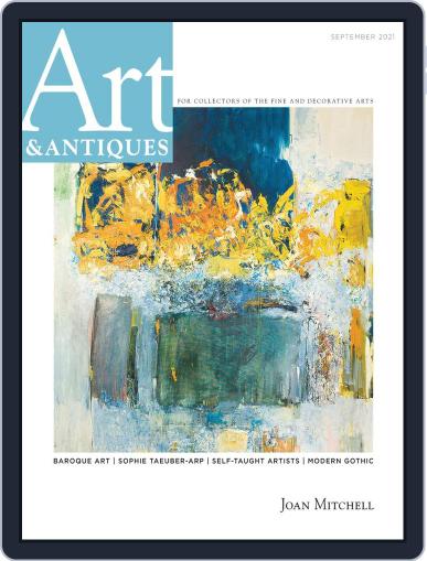 Art & Antiques September 1st, 2021 Digital Back Issue Cover