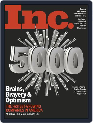 Inc. September 1st, 2021 Digital Back Issue Cover