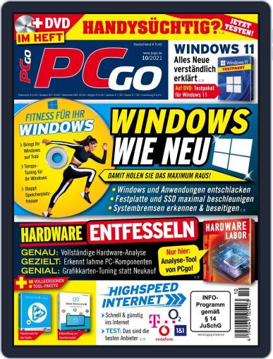 PCgo October 1st, 2021 Digital Back Issue Cover