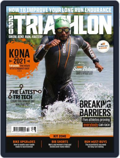 220 Triathlon October 1st, 2021 Digital Back Issue Cover