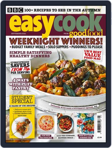 BBC Easycook (Digital) September 1st, 2021 Issue Cover