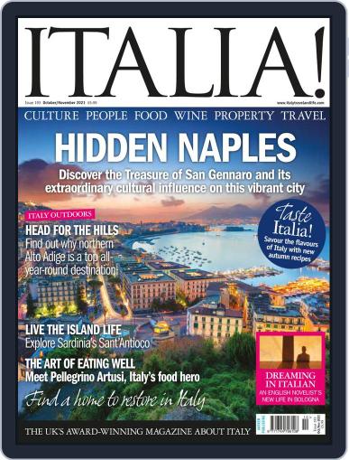 Italia October 1st, 2021 Digital Back Issue Cover