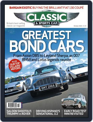 Classic & Sports Car (Digital) October 1st, 2021 Issue Cover