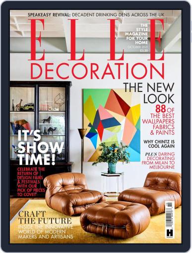 Elle Decoration UK October 1st, 2021 Digital Back Issue Cover