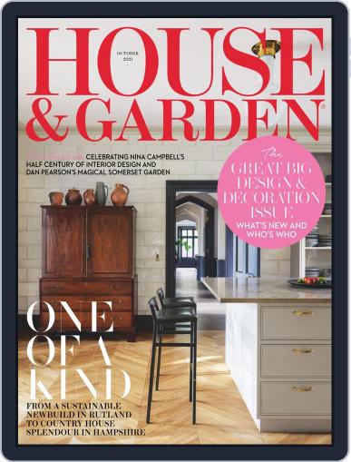 House and Garden October 1st, 2021 Digital Back Issue Cover