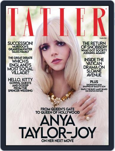 Tatler UK October 1st, 2021 Digital Back Issue Cover