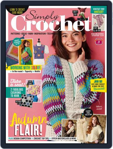 Simply Crochet August 25th, 2021 Digital Back Issue Cover