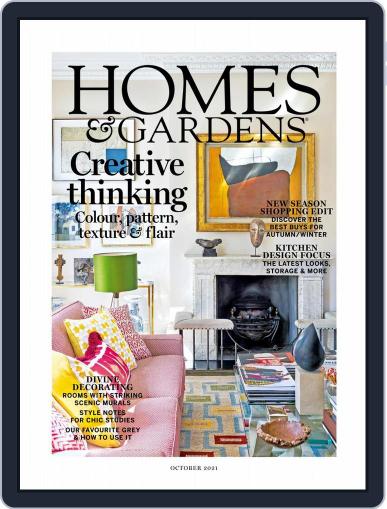 Homes & Gardens October 1st, 2021 Digital Back Issue Cover