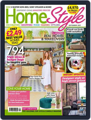 HomeStyle United Kingdom September 1st, 2021 Digital Back Issue Cover