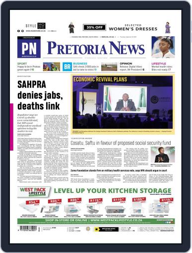 Pretoria News September 2nd, 2021 Digital Back Issue Cover