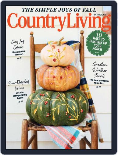Country Living October 1st, 2021 Digital Back Issue Cover