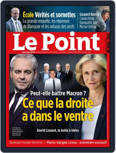 Le Point September 2nd, 2021 Digital Back Issue Cover