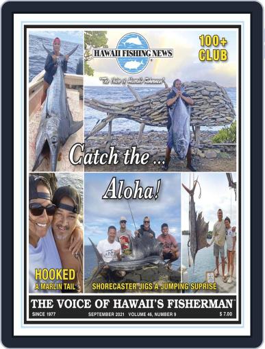 Hawaii Fishing News September 1st, 2021 Digital Back Issue Cover