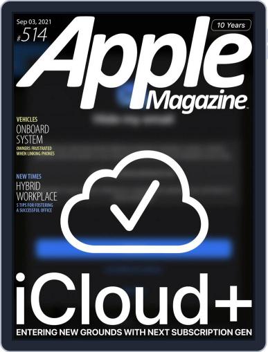 AppleMagazine September 3rd, 2021 Digital Back Issue Cover