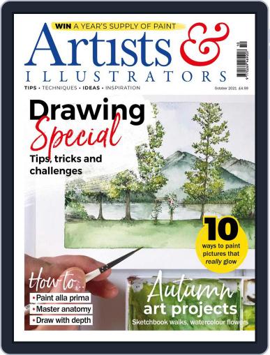 Artists & Illustrators October 1st, 2021 Digital Back Issue Cover