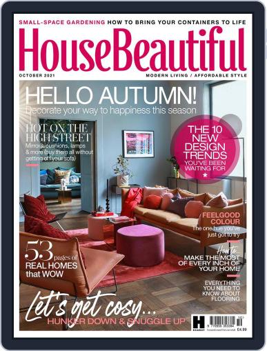 House Beautiful UK October 1st, 2021 Digital Back Issue Cover