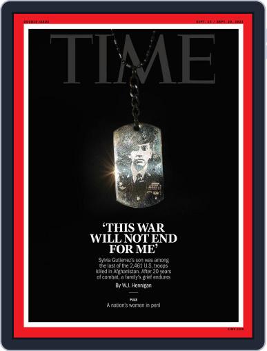 Time Magazine International Edition (Digital) September 13th, 2021 Issue Cover
