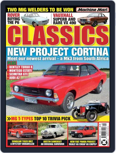 Classics Monthly October 1st, 2021 Digital Back Issue Cover