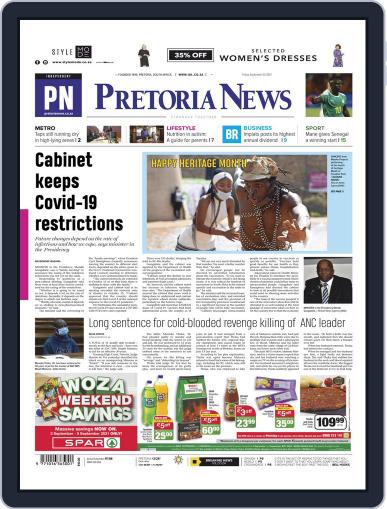 Pretoria News September 3rd, 2021 Digital Back Issue Cover