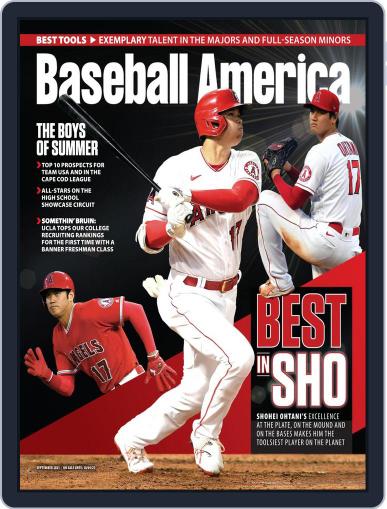 Baseball America September 1st, 2021 Digital Back Issue Cover