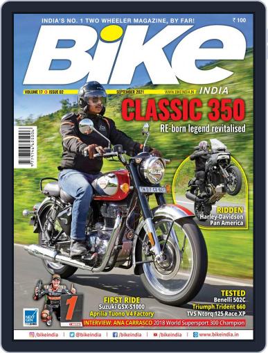 BIKE India September 1st, 2021 Digital Back Issue Cover