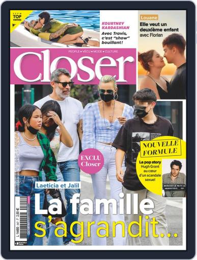 Closer France September 3rd, 2021 Digital Back Issue Cover