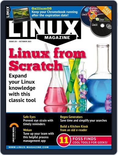 Linux October 1st, 2021 Digital Back Issue Cover