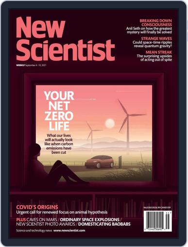 New Scientist September 4th, 2021 Digital Back Issue Cover