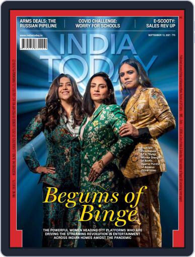 India Today September 13th, 2021 Digital Back Issue Cover