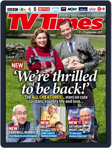 TV Times September 11th, 2021 Digital Back Issue Cover