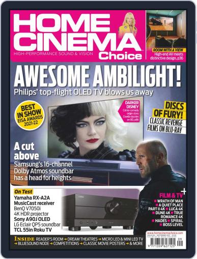 Home Cinema Choice September 1st, 2021 Digital Back Issue Cover