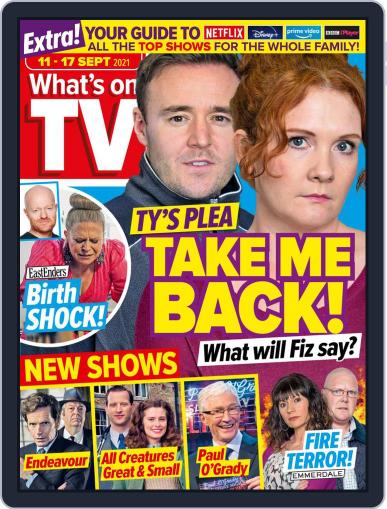 What's on TV September 11th, 2021 Digital Back Issue Cover
