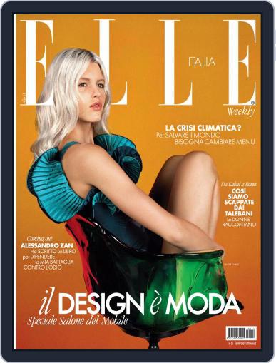 Elle Italia September 18th, 2021 Digital Back Issue Cover