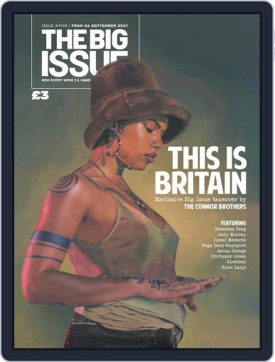 The Big Issue United Kingdom September 6th, 2021 Digital Back Issue Cover