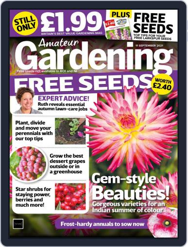 Amateur Gardening September 11th, 2021 Digital Back Issue Cover