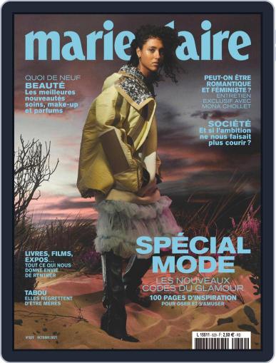 Marie Claire - France October 1st, 2021 Digital Back Issue Cover