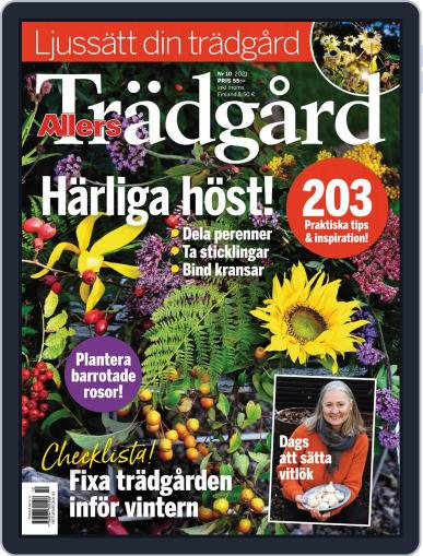 Allers Trädgård October 1st, 2021 Digital Back Issue Cover