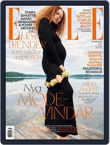 ELLE Sverige (Digital) October 1st, 2021 Issue Cover