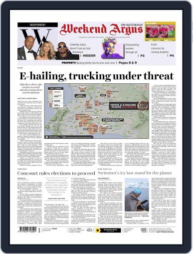 Weekend Argus Saturday September 4th, 2021 Digital Back Issue Cover