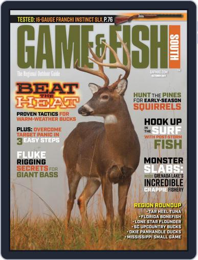 Game & Fish South October 1st, 2021 Digital Back Issue Cover
