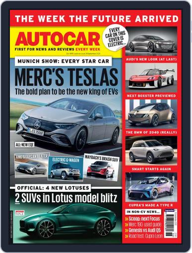 Autocar (Digital) September 8th, 2021 Issue Cover