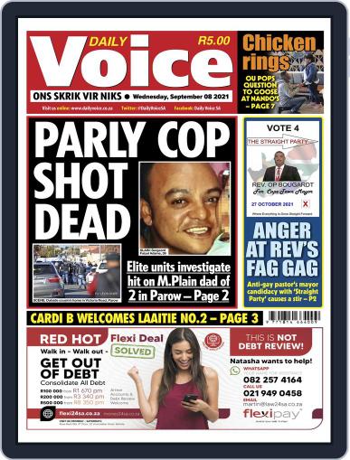 Daily Voice September 8th, 2021 Digital Back Issue Cover
