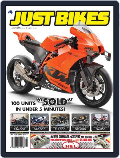 Just Bikes September 9th, 2021 Digital Back Issue Cover