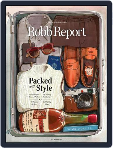 Robb Report (Digital) September 1st, 2021 Issue Cover