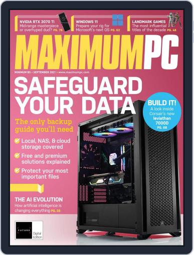 Maximum PC (Digital) September 1st, 2021 Issue Cover