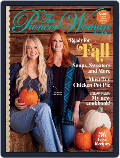 Pioneer Woman August 13th, 2021 Digital Back Issue Cover
