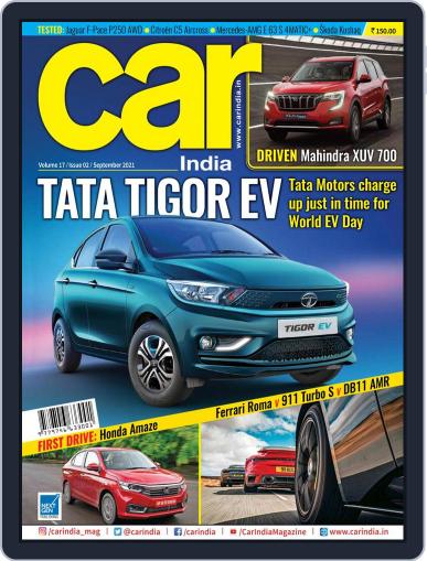 Car India September 1st, 2021 Digital Back Issue Cover