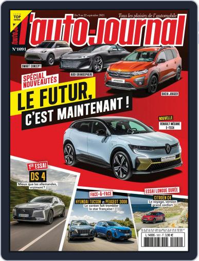 L'auto-journal September 9th, 2021 Digital Back Issue Cover