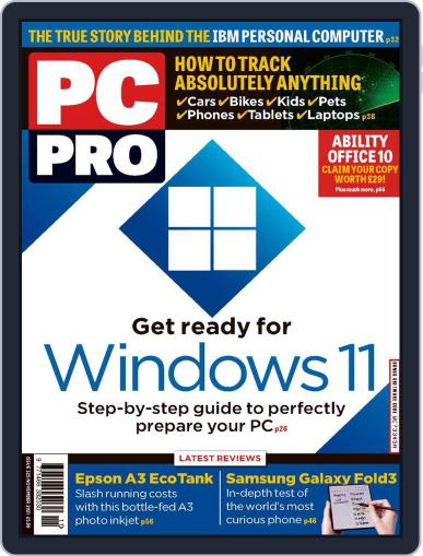 PC Pro November 1st, 2021 Digital Back Issue Cover